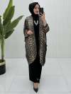 Lavinya Abaya Leopar